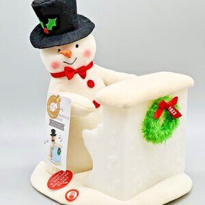 Hallmark 2023 Jingle Pals Sing Along Snowman Plush Piano 20th Anniversary